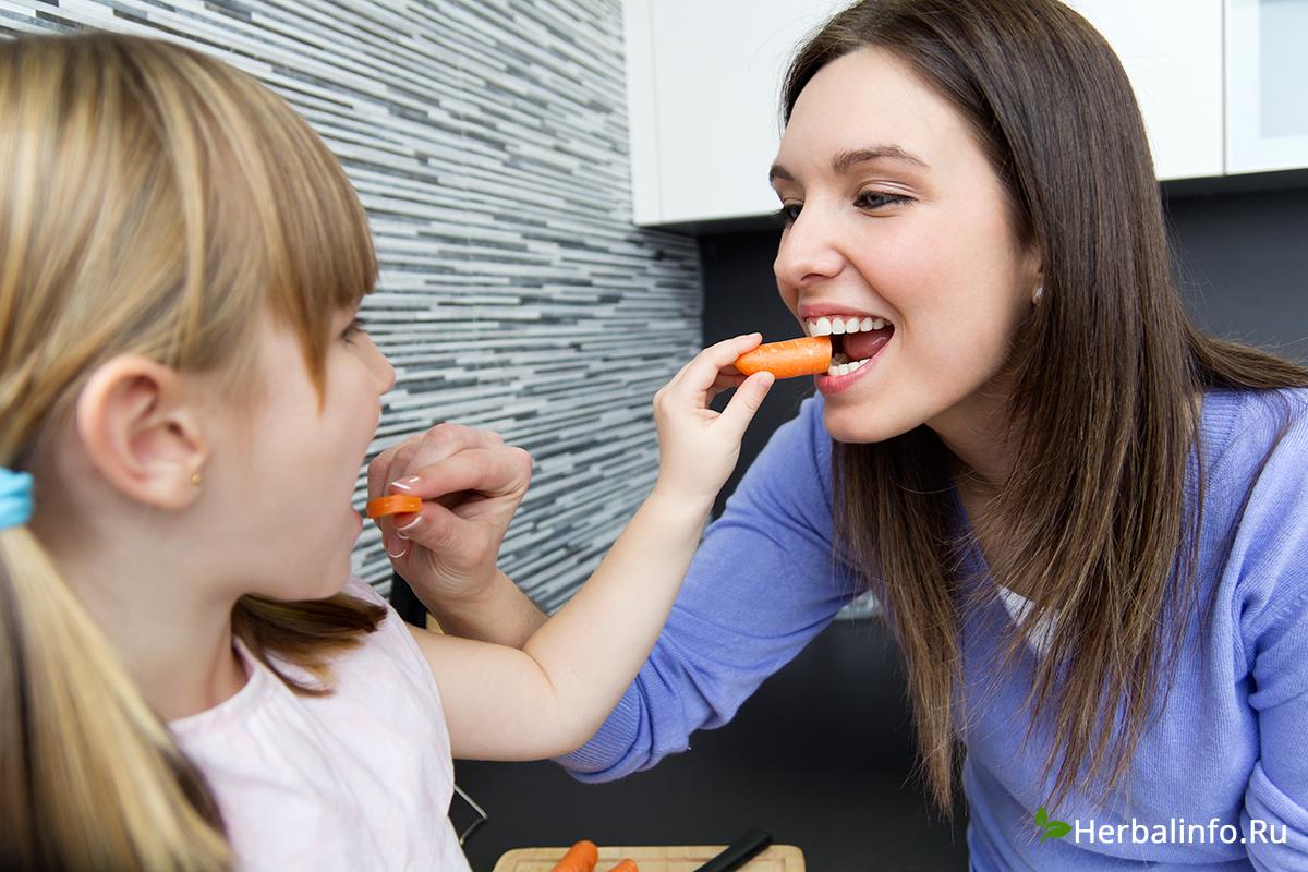 как приучить ребенка есть овощи