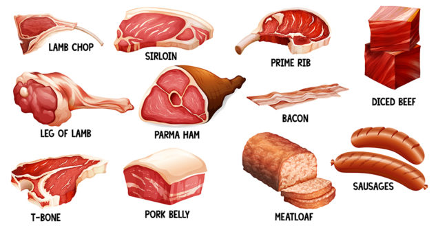 красное мясо: вред и польза