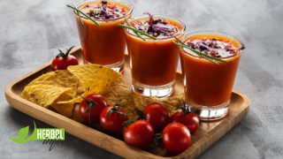 томатный суп с чипсом из маракуйи гербалайф книга рецептов